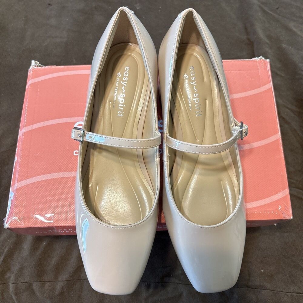 Easy Spirit Marley Mary Jane Pumps Nude Beige Size 5M NWT (box damaged) - Picture 5 of 10